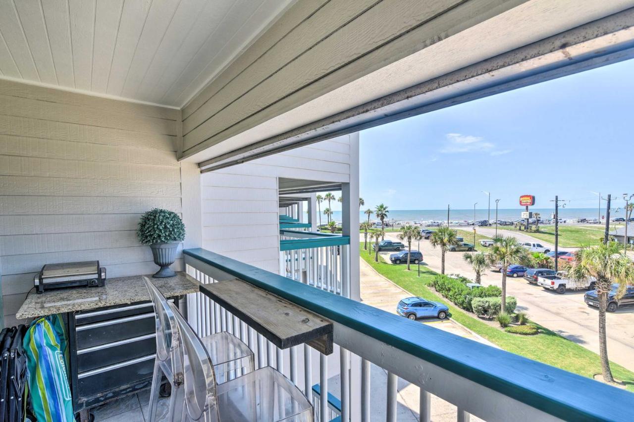 Galveston Condo With Oceanfront Views And 2 Pools Eksteriør bilde