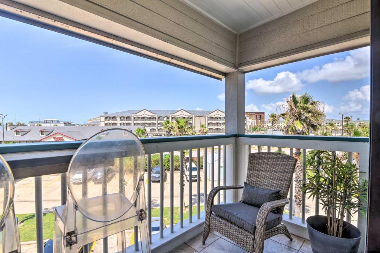 Galveston Condo With Oceanfront Views And 2 Pools Eksteriør bilde