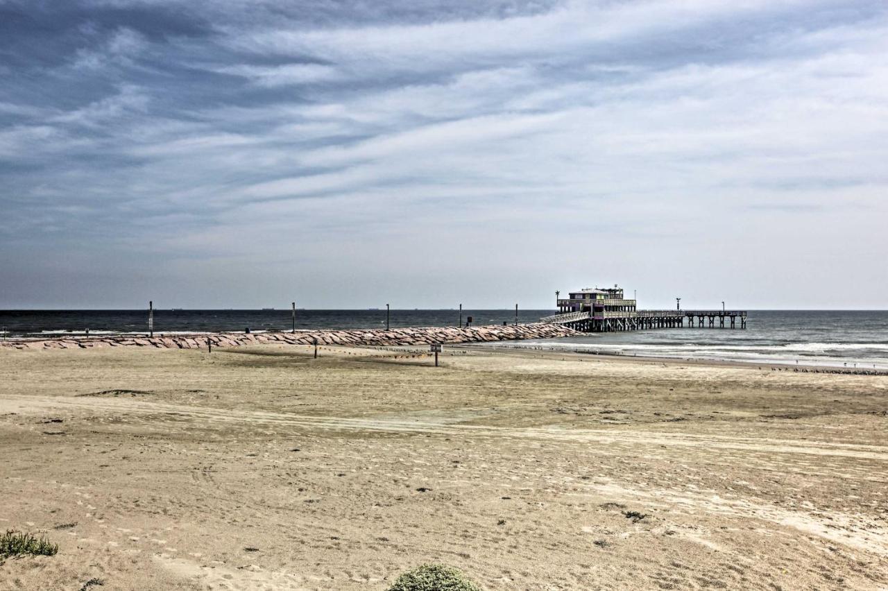 Galveston Condo With Oceanfront Views And 2 Pools Eksteriør bilde
